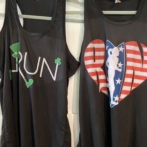 Running tank tops-2 tank tops included